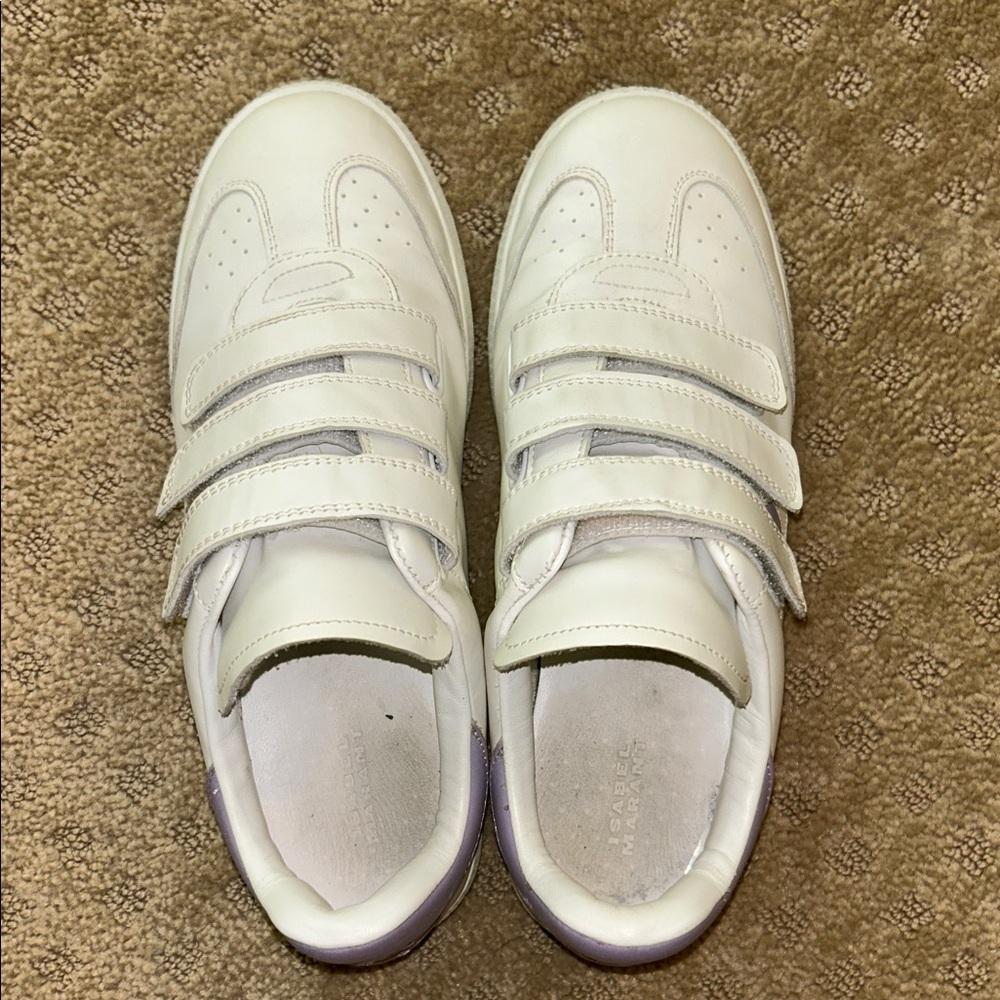 Women’s Isabel Marant Beth leather sneaker 39 - Picture 5 of 6